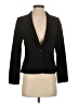 Piazza Sempione Solid Black Wool Blazer Size 00 - photo 1