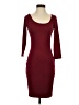 Unbranded Solid Burgundy Cocktail Dress Size S - photo 1