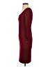 Unbranded Solid Burgundy Cocktail Dress Size S - photo 5