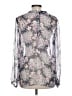 Joie Gray Long Sleeve Blouse Size L - photo 2