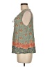 Daniel Rainn Teal Sleeveless Blouse Size M (estimated) - photo 5