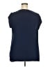 DR2 100% Polyester Blue Short Sleeve Top Size XXL - photo 2
