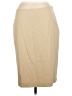 Chaps Solid Tan Formal Skirt Size 6 - photo 1