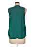 Elodie Teal Sleeveless Blouse Size M - photo 2