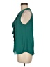 Elodie Teal Sleeveless Blouse Size M - photo 5