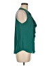 Elodie Teal Sleeveless Blouse Size M - photo 4