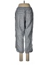 Intro Chevron-herringbone Gray Linen Pants Size 6 - photo 2