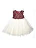 Blueberi Boulevard Argyle Ivory Dress Size 5 - photo 1