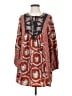 Altar'd State 100% Polyester Paisley Red Casual Dress Size S - photo 1