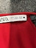 Zara 100% Polyester Burgundy Long Sleeve Blouse Size L - photo 7