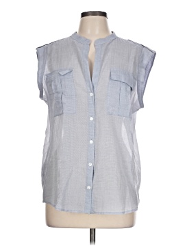 Bcbgmaxazria Sleeveless Button Down Shirt