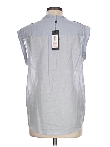 BCBGMAXAZRIA Sleeveless Button-Down Shirt (view 2)