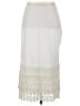 Collection 100% Polyester Ivory Casual Skirt Size S - photo 1