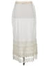 Collection 100% Polyester Ivory Casual Skirt Size S - photo 2