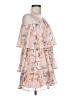 Just Me Tan Cocktail Dress Size L - photo 4