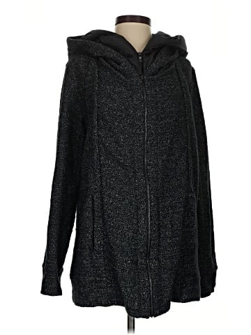 BCBGMAXAZRIA Zip Up Hoodie (view 1)