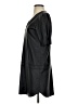 Lavender Brown 100% Polyester Solid Black Casual Dress Size S - photo 5