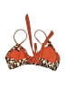 Unbranded Animal Print Brown Swimsuit Top Size L - photo 2