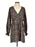Reset Print Black Casual Dress Size S - photo 1