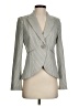 Amanda + Chelsea Stripes Gray Blazer Size S - photo 1