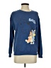 Hybrid Apparel Graphic Blue Sweatshirt Size S - photo 1