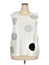 Berek 100% Polyester Silver Sleeveless Blouse Size XXL - photo 1