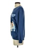 Hybrid Apparel Graphic Blue Sweatshirt Size S - photo 5