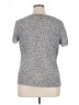 Eileen Fisher Gray Short Sleeve Top Size XL - photo 2