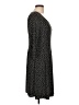 Max Studio Polka Dots Black Casual Dress Size L - photo 4