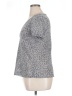 Eileen Fisher Gray Short Sleeve Top Size XL - photo 5