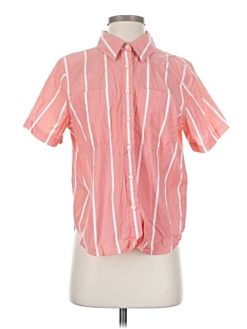 L.L.Bean Short Sleeve Button-Down Shirt (view 1)