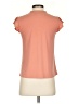Nordstrom Rack Orange Short Sleeve Blouse Size XS - photo 2