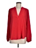 Lush Red Long Sleeve Blouse Size M - photo 1