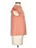 Nordstrom Rack Orange Short Sleeve Blouse Size XS - photo 4