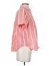 L.L.Bean Stripes Pink Short Sleeve Button-Down Shirt Size S (petite) - photo 4