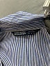 Zara Basic Blue Long Sleeve Button-Down Shirt Size M - photo 7