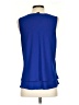 Frank Lyman Design 100% Polyester Blue Sleeveless Blouse Size 4 - photo 2