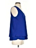 Frank Lyman Design 100% Polyester Blue Sleeveless Blouse Size 4 - photo 4
