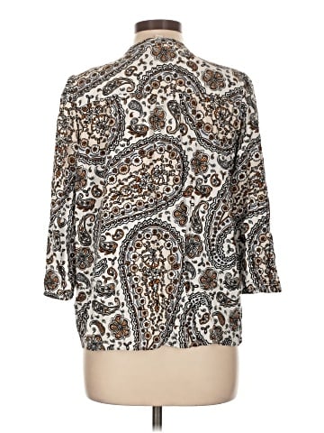 Ann Taylor LOFT Outlet 3/4 Sleeve Blouse (view 2)