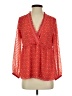Matilda Jane 100% Polyester Red 3/4 Sleeve Blouse Size XS - photo 1