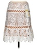 MICHAEL Michael Kors 100% Polyester White Casual Skirt Size 4 - photo 2