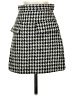 H&M Houndstooth Black Casual Skirt Size 2 - photo 1