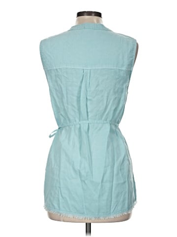 Dear John Sleeveless Button-Down Shirt (view 2)