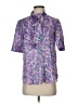 J.Crew Collection 100% Polyester Purple Short Sleeve Blouse Size XS - photo 1