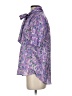 J.Crew Collection 100% Polyester Purple Short Sleeve Blouse Size XS - photo 5