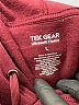 Tek Gear Burgundy Pullover Hoodie Size L - photo 7