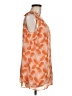 CAbi 100% Polyester Orange Sleeveless Blouse Size M - photo 4