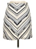 Zara Basic Chevron-herringbone Ivory Casual Skirt Size S - photo 2