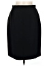 Casual Corner Solid Black Formal Skirt Size 8 - photo 1