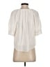 Assorted Brands 100% Rayon Ivory Short Sleeve Blouse Size S (estimated) - photo 2
